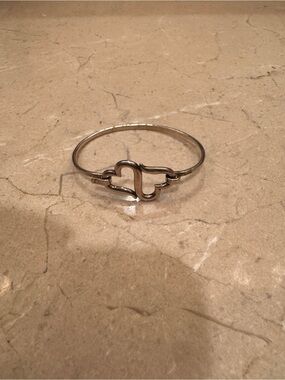 James Avery Silver Heart to Heart Bracelet